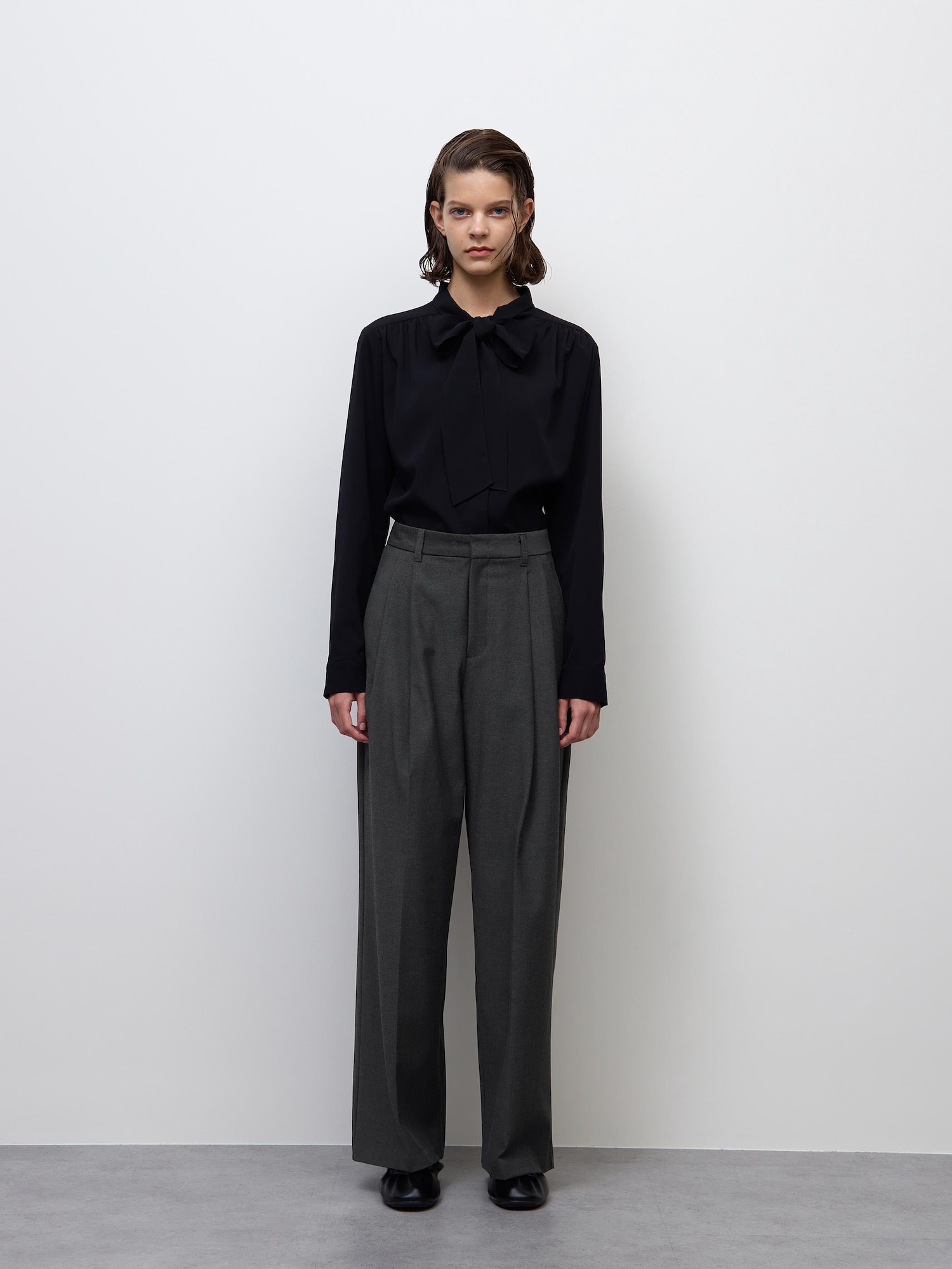 Women's Pleated Wide Pants | MN | GU US