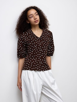 Big Collar Blouse | Halfslv