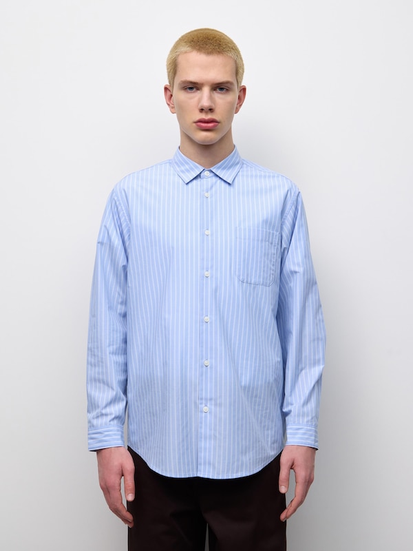 Easy Care Broadcloth Shirt | Striped | CL