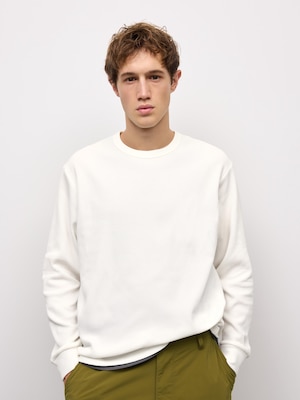 Warm Waffle Crew Neck T-Shirt | Long | UL