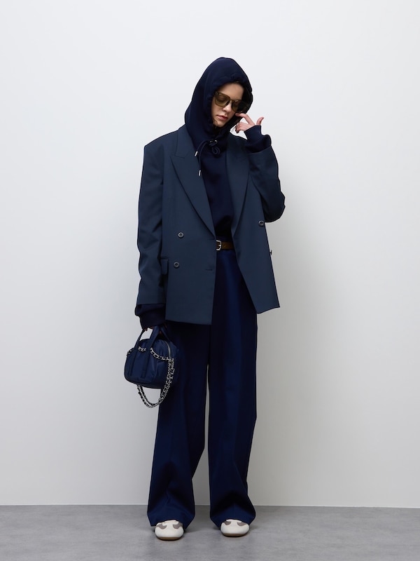 Double Breasted Oversized Jacket | MN