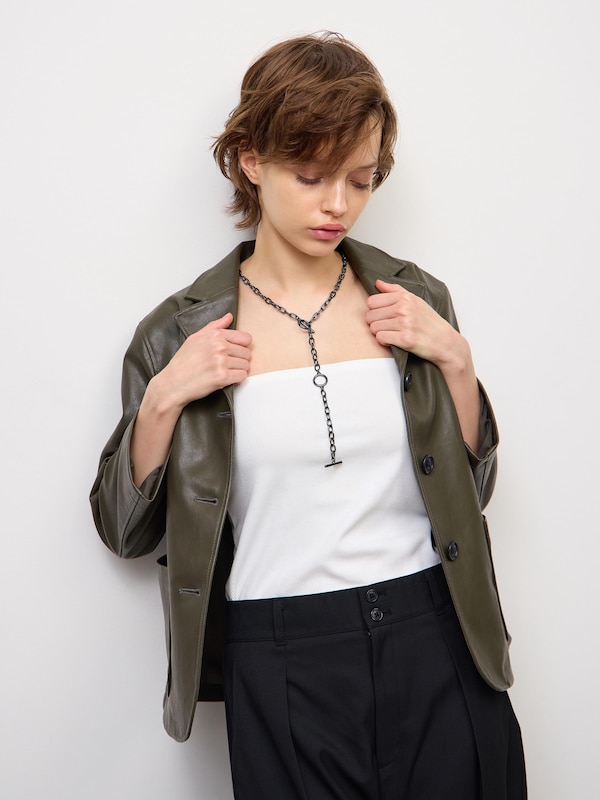 Chain Circle Necklace | MN