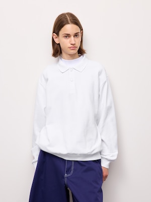 Pique Oversized Polo Shirt | Long | ST
