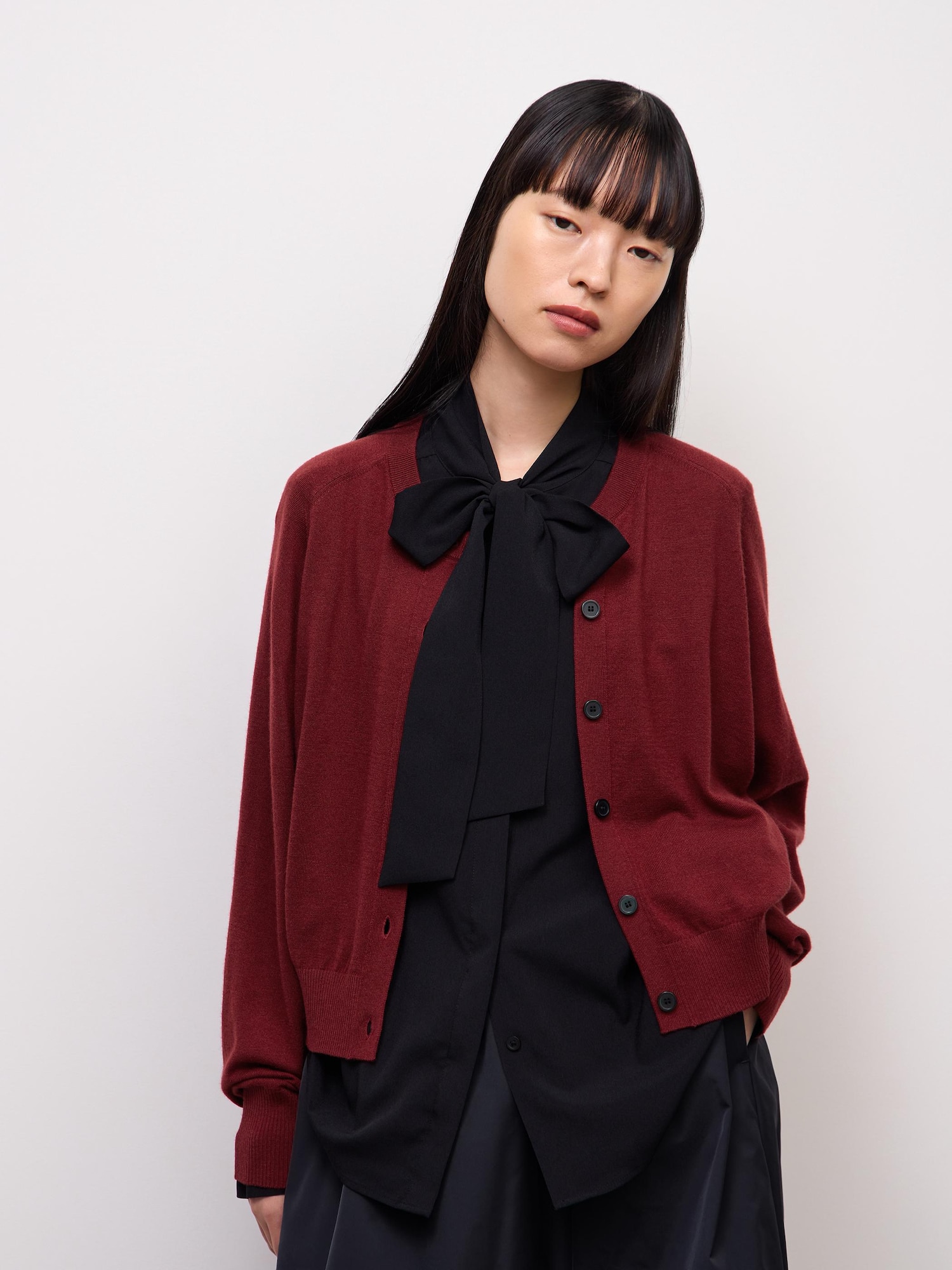 Women's Fine Gauge Knit Cardigan | MN | GU US