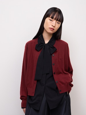 Fine Gauge Knit Cardigan | MN