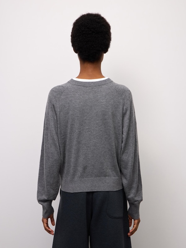 Fine Gauge Knit Cardigan | MN