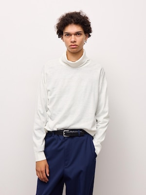 Fine Gauge Knit Turtleneck Sweater | MN