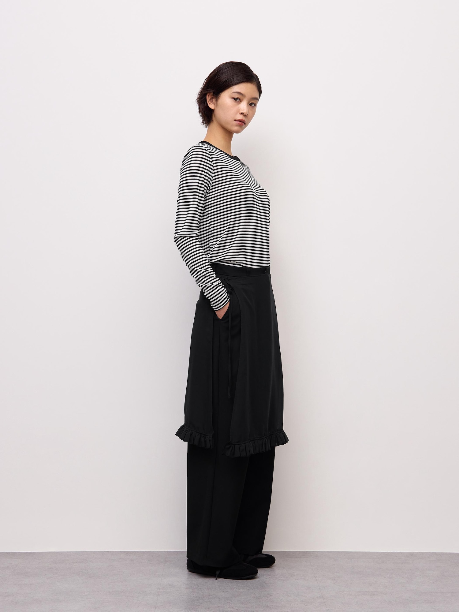 パンツ Sheer Decorative Wrap Skirt & Pants Women's Sheer Wrap Skirt | CZ | GU US