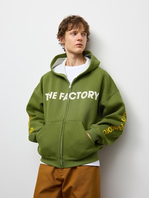 Heavy Weight Sweat Full-Zip Hoodie | Factory Records | PF