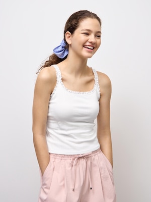 Bra-Feel Lace Frill Camisole