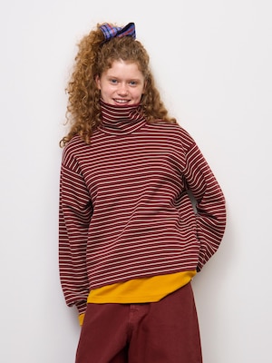 Smooth Sweat High Neck T-Shirt | Long | PF