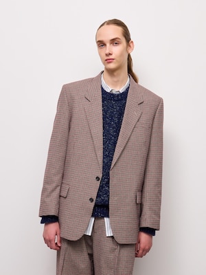 Checked Tailored Jacket | CL