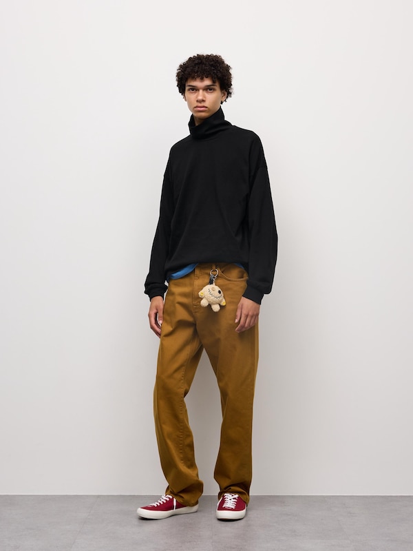 Cotton Boxy TurtlenecktT| Long | PF