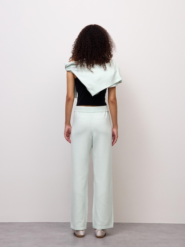 Knitted Straight Pants | CZ