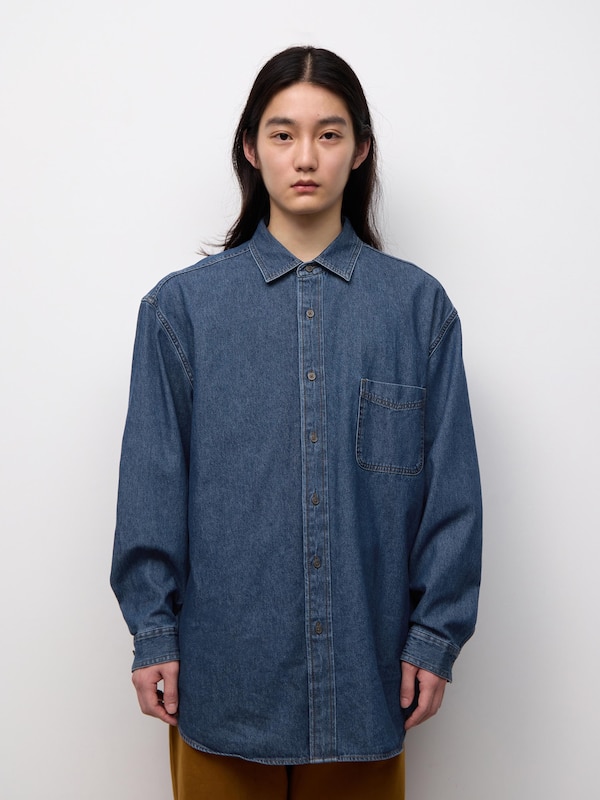 Denim Oversized Shirt | PF
