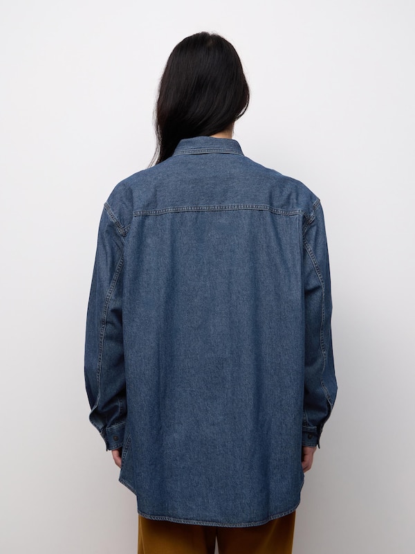 Denim Oversized Shirt | PF