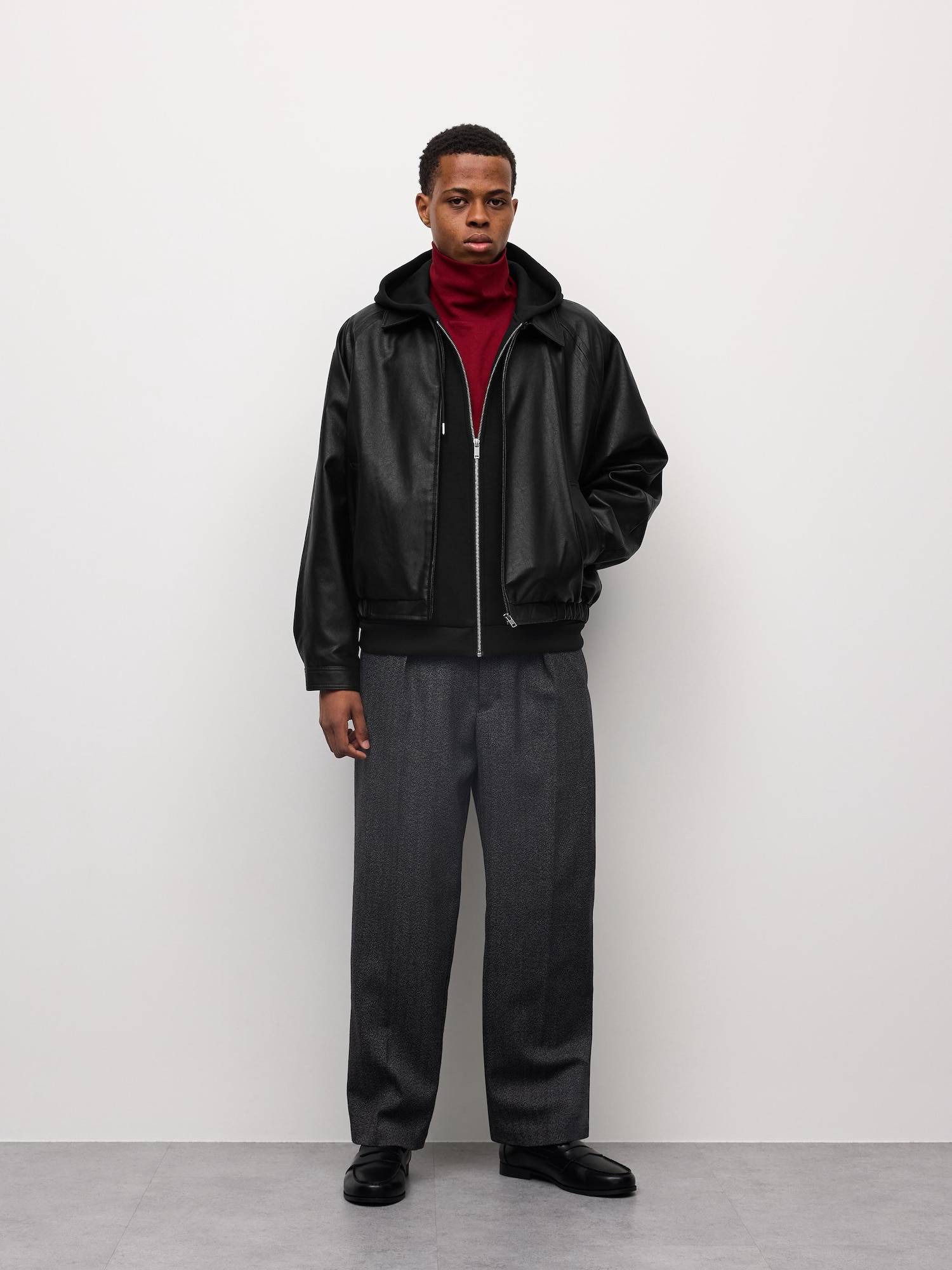 Men's Pleated Tapered Pants | Pattern | MN | GU US