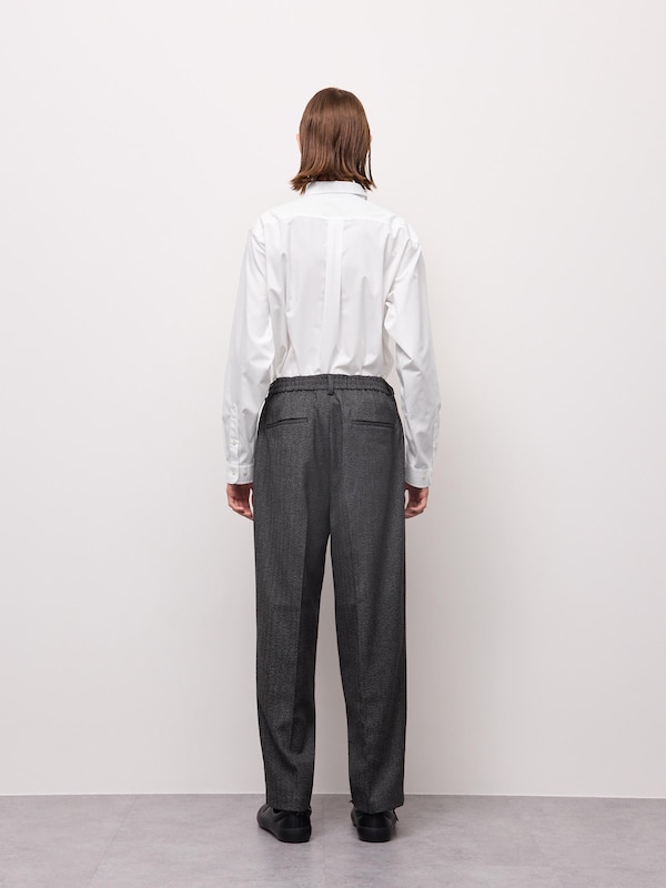Pleated Tapered Pants | Pattern | MN