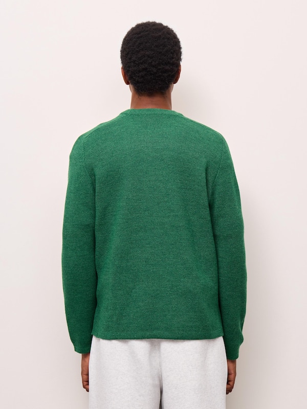 Milano Ribbed Bias Striped Sweater | ST