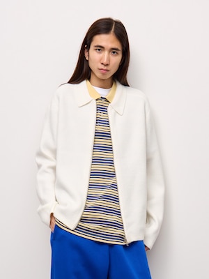 Milano Ribbed Full-Zip Knitted Jacket | ST
