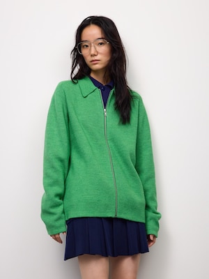 Milano Ribbed Full-Zip Knitted Jacket | ST