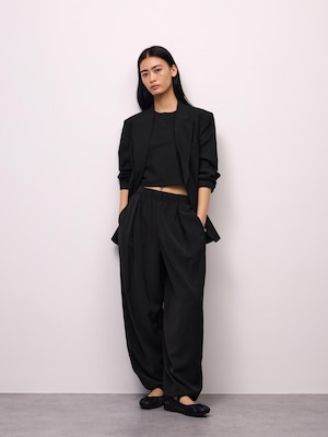 Draped Balloon Pants