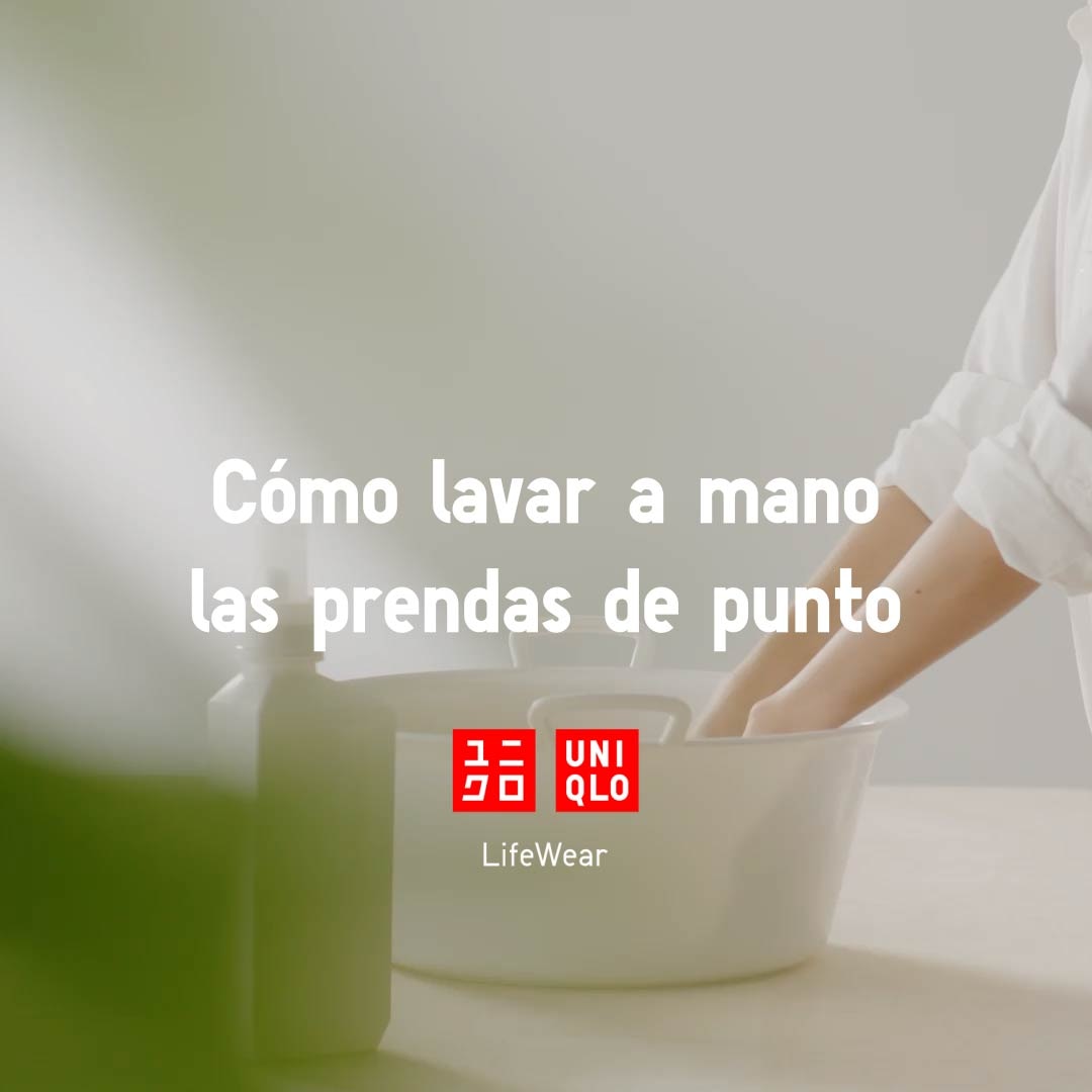 Cómo lavar a mano las prendas de punto