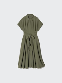green dress uniqlo Women's Dresses ships-next-day
