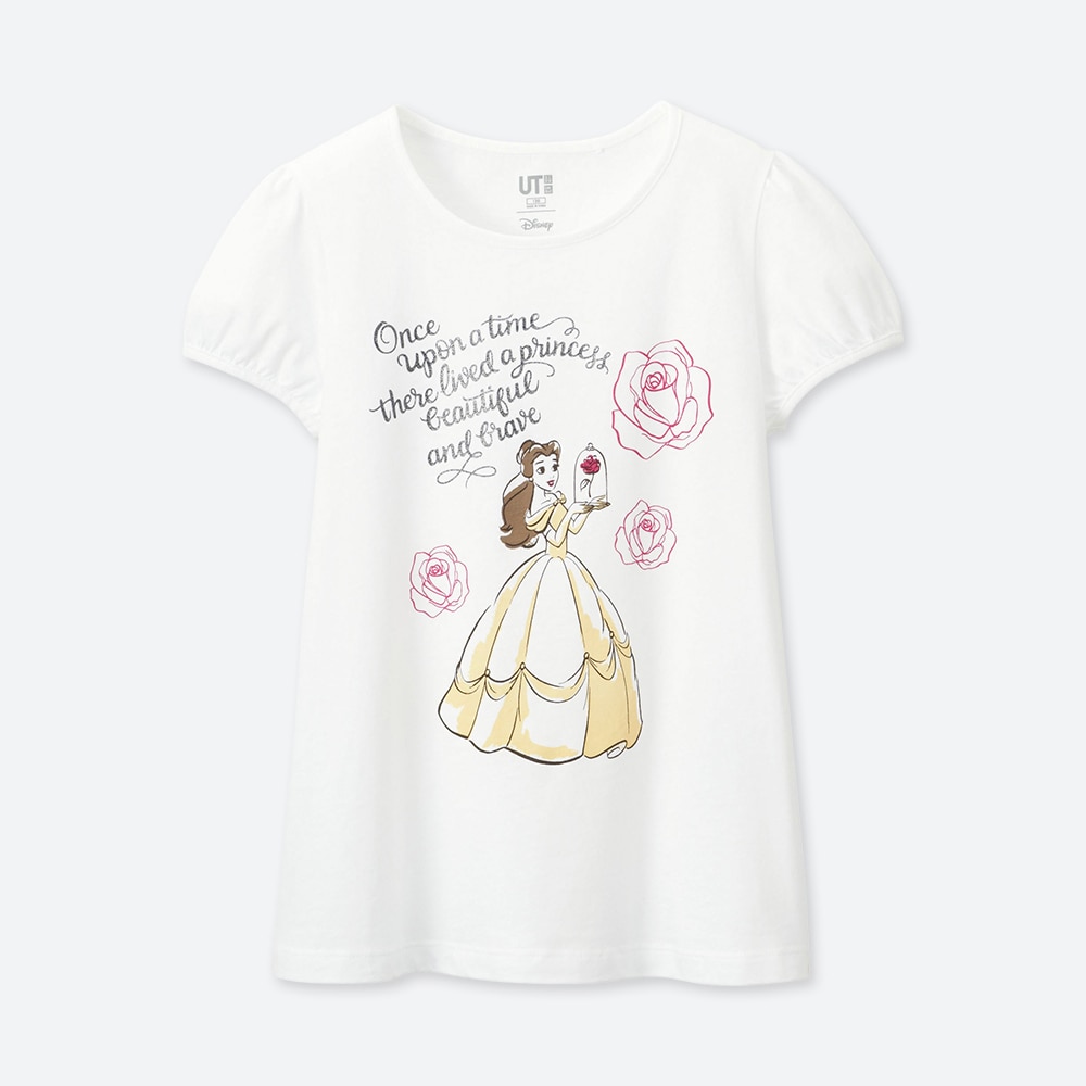 お客様のレビュー Girls ディズニー 美女と野獣 Ut グラフィックtシャツ 半袖 ユニクロ