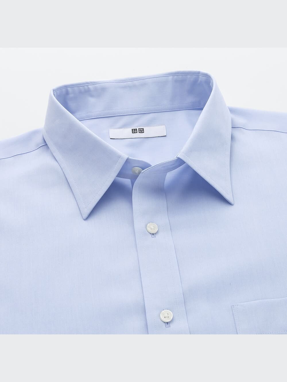 ユニクロ公式 | ファインクロスブロードシャツ（レギュラーカラー・L