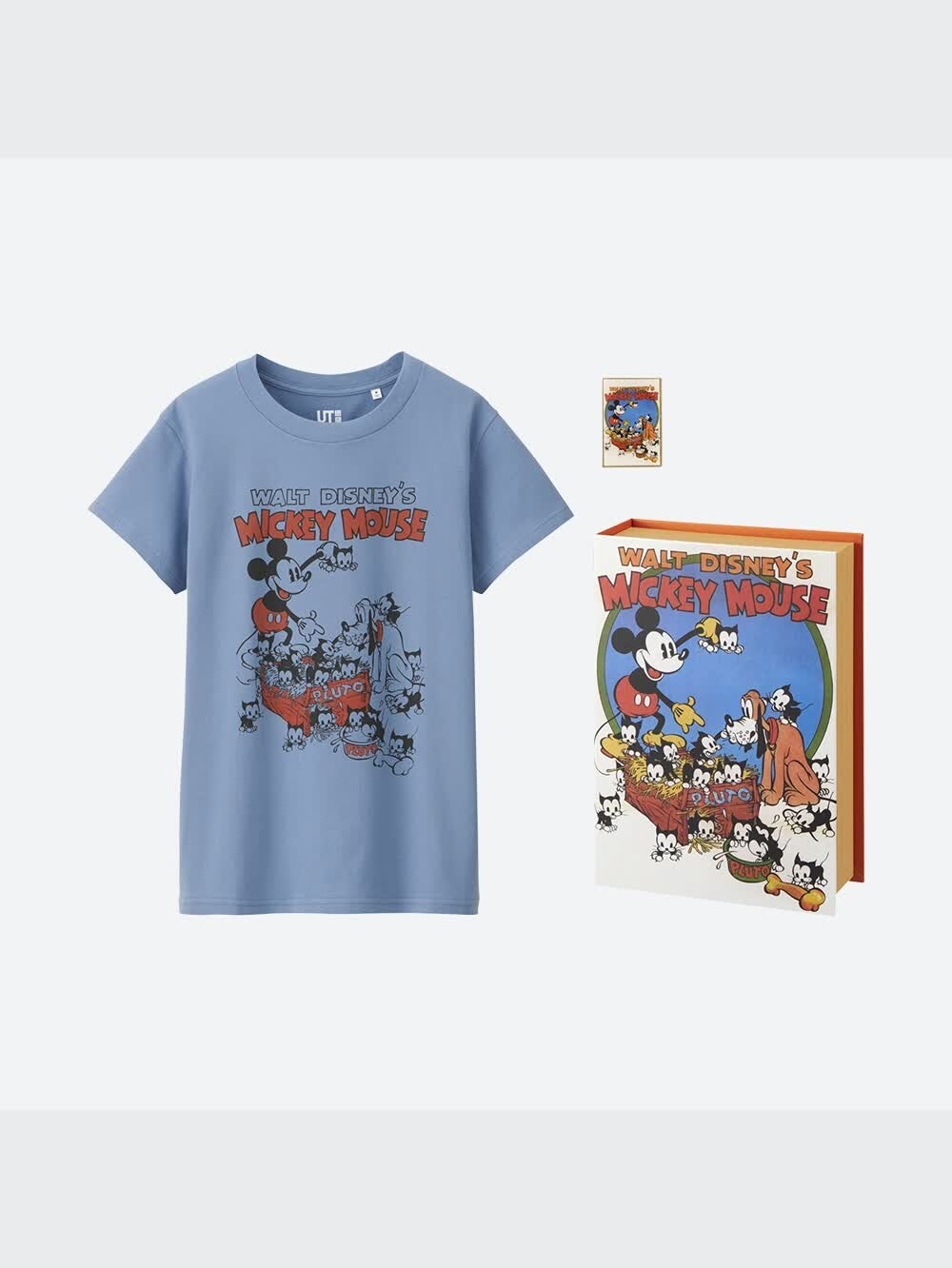 ユニクロ公式 | ディズニー ポスターアートコレクション UT ピンバッジ 