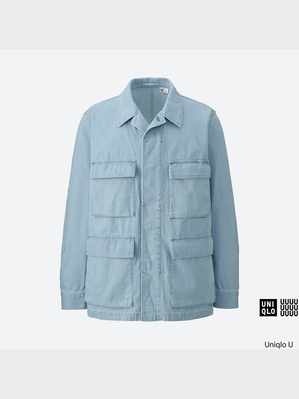 【美品】UNIQLO C ワークジャケット ユニクロ公式 | デニムワークジャケットのレビュー