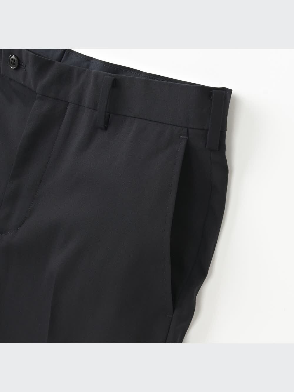 ユニクロ公式 | ストレッチウールパンツ（レギュラーフィット