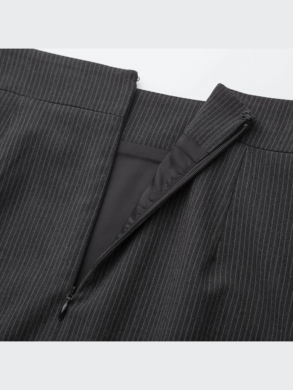 ユニクロ公式 | ストレッチタイトスカート（無地・ストライプ・ミドル