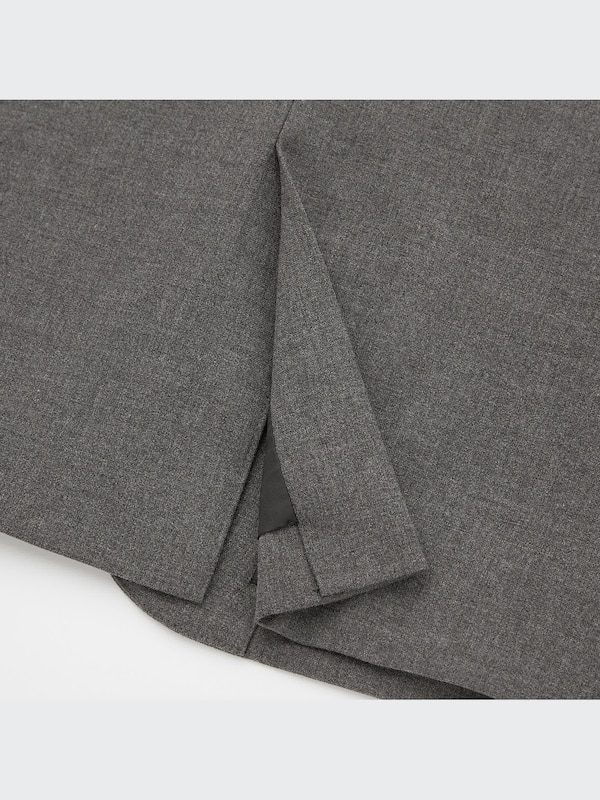 ストレッチテーラードジャケット（無地・ストライプ・2つボタン・ロング丈）20年秋冬モデル