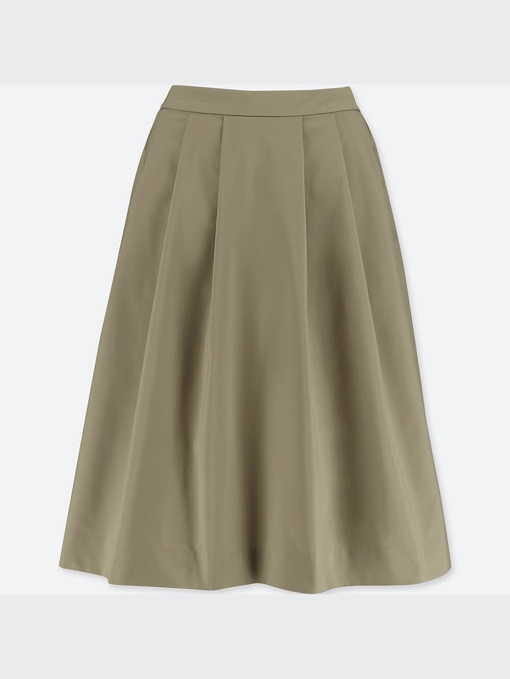 ③プレゼント付き❤️セット販売❤️ ユニクロ公式 | ハイウエストドライストレッチタックスカート（丈標準