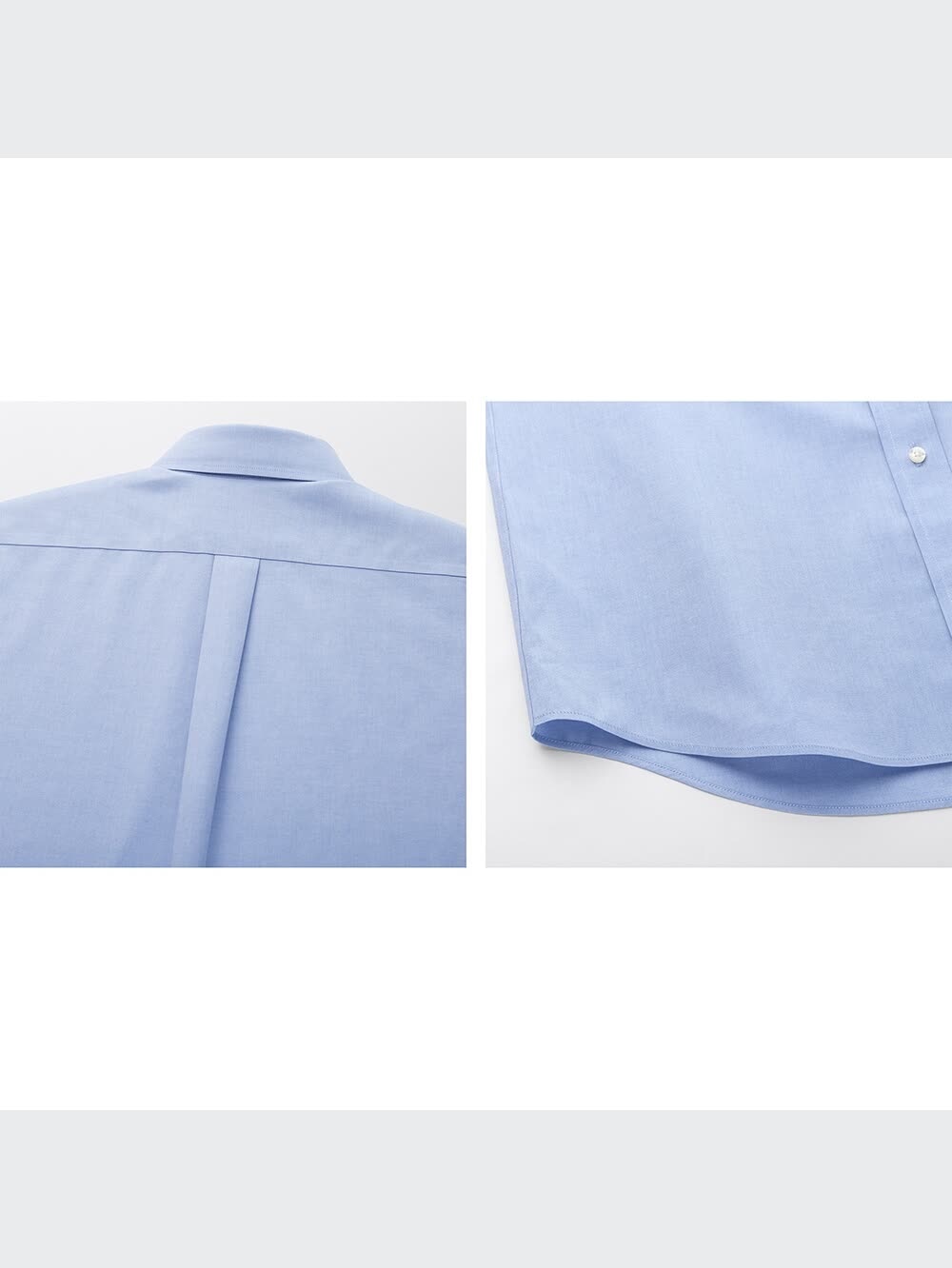 【藍】他の方の購入はお控え下さい ユニクロ公式 | ファインクロススーパーノンアイロンシャツ