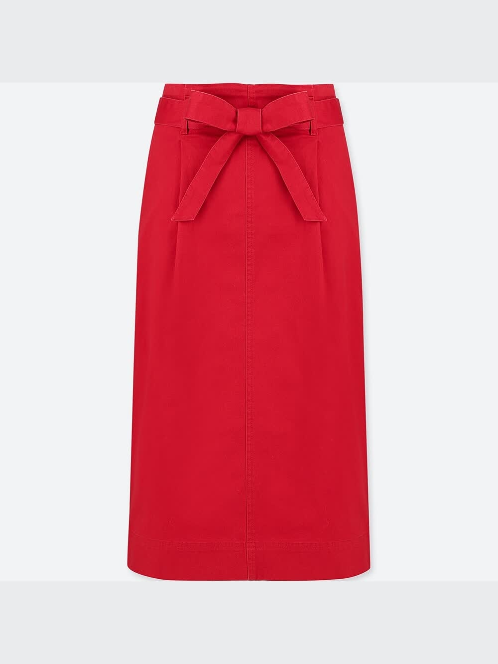 ユニクロ公式 | ハイウエストベルテッドナロースカート（丈標準70