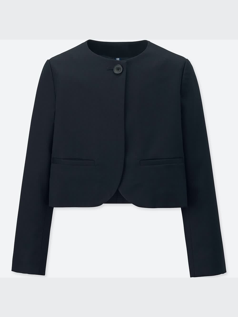 ユニクロ公式 | GIRLS ノーカラージャケット