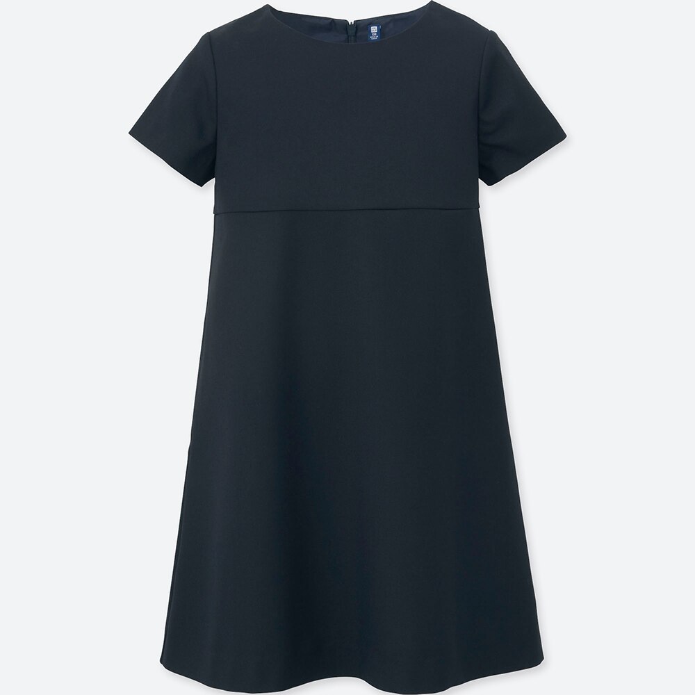 Girls クルーネックワンピース 半袖 Kids ユニクロ Girls クルーネックワンピース 半袖 Kids ユニクロ