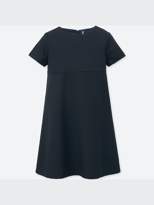 GIRLS クルーネックワンピース（半袖）