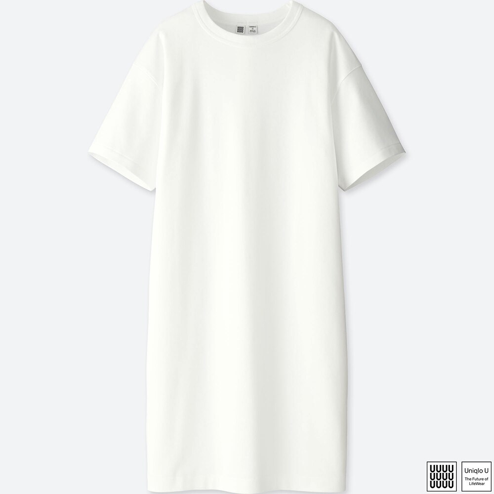 お客様のレビュー クルーネックtワンピース 半袖 ユニクロ