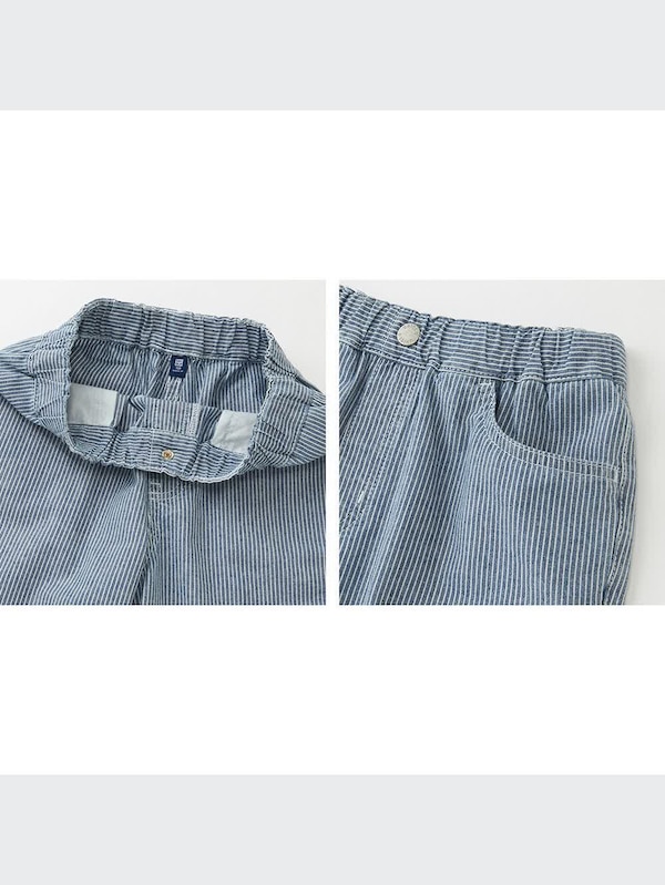 BOYS イージーショートパンツ（ヒッコリー）