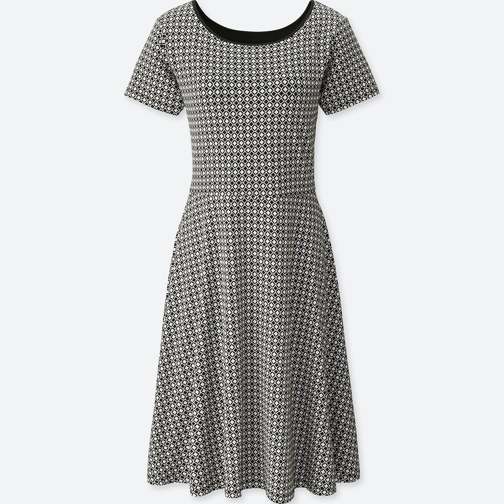 お客様のレビュー ブラワンピース ジオメトリック 半袖 ユニクロ お客様のレビュー ブラワンピース ジオメトリック 半袖 ユニクロ