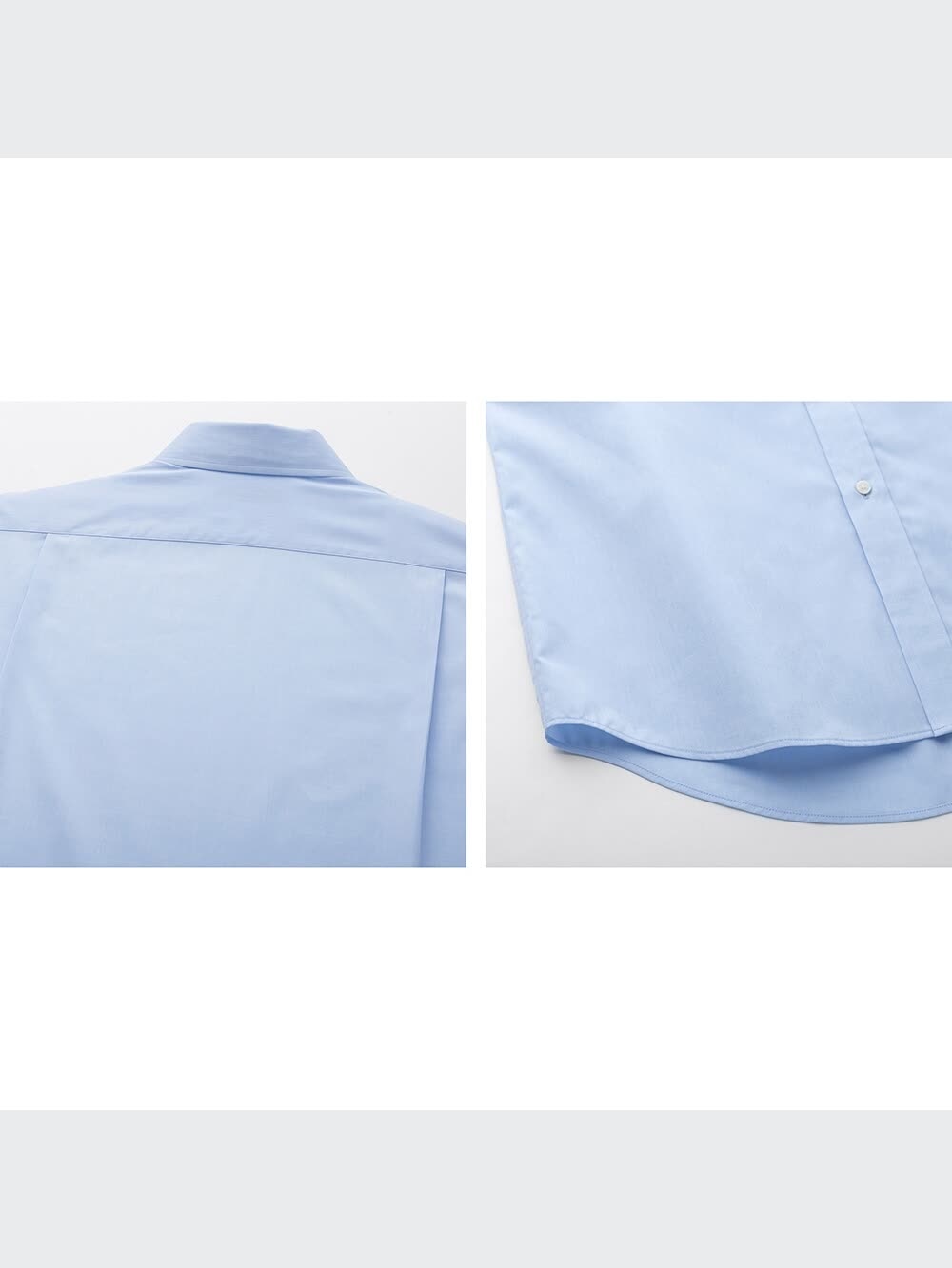 ユニクロ公式 | ファインクロスブロードシャツ（レギュラーカラー・長袖）