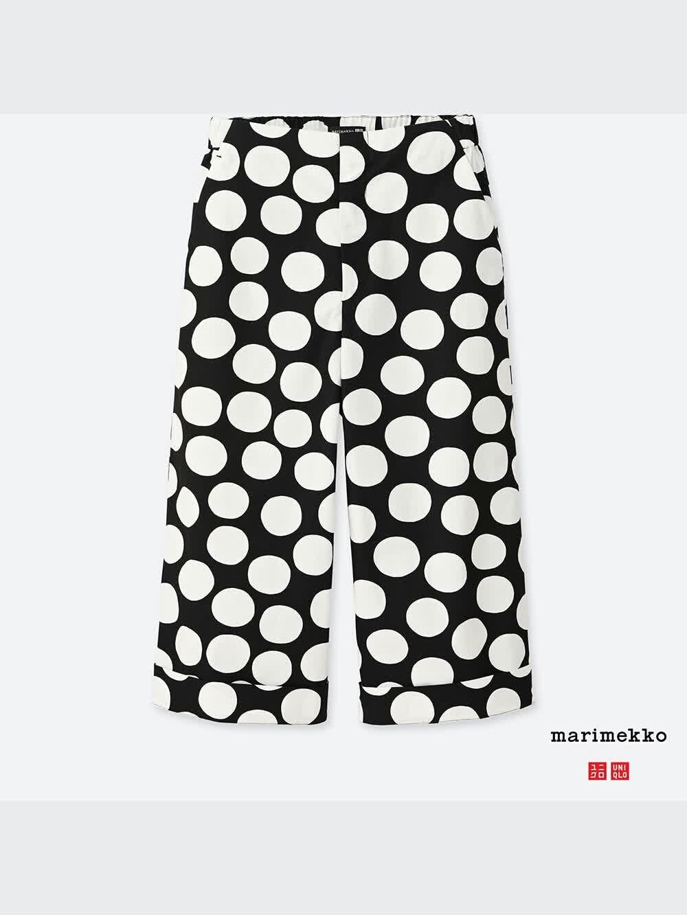 ユニクロ公式 | Marimekkoワイドクロップドパンツ(プリント)の ユニクロ公式 | Marimekkoワイドクロップドパンツ(プリント)の