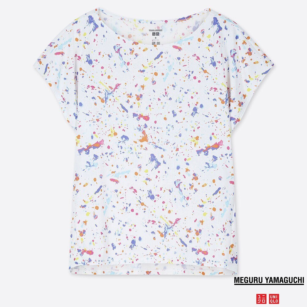 ドライexプリントクルーネックt 半袖 山口歴 Women ユニクロ