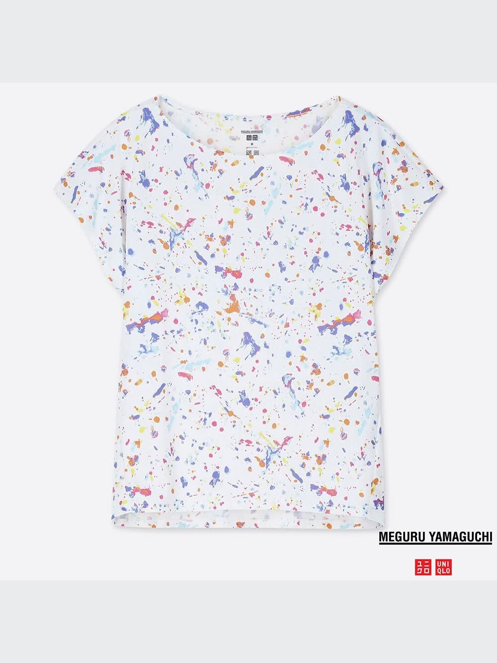 ロゴ プリント クルーネック T シャツ ドライEXプリントクルーネックTシャツ（Meguru Yamaguchi