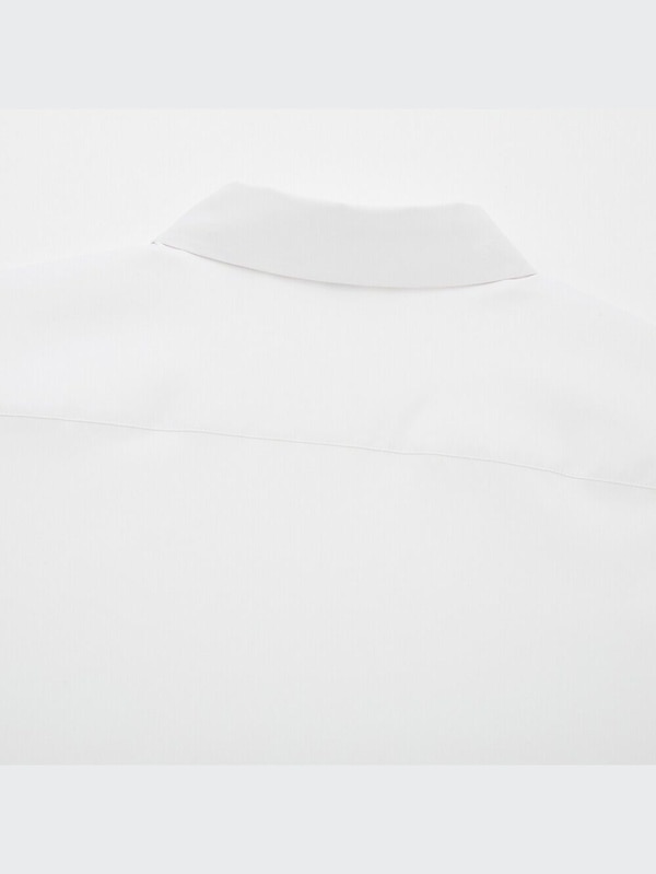 スーピマコットンストレッチピンタックシャツ（長袖）