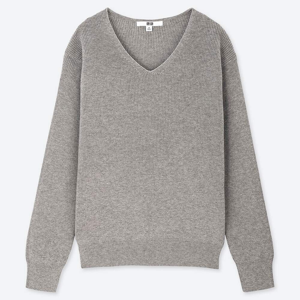 ユニクロ公式 | コットンカシミヤVネックセーター(長袖) ユニクロ公式 | コットンカシミヤVネックセーター(長袖)